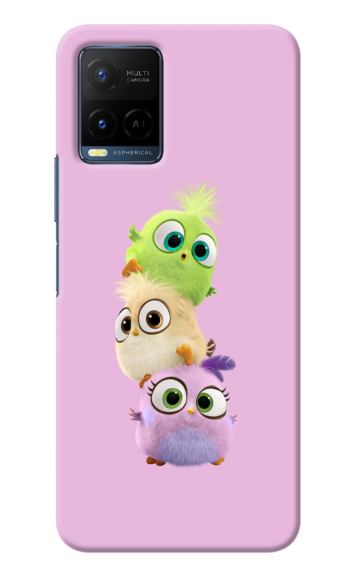 Cute Little Birds Vivo Y33T Back Cover