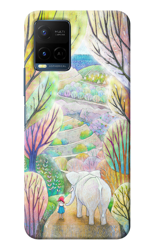 Nature Painting Vivo Y33T Back Cover