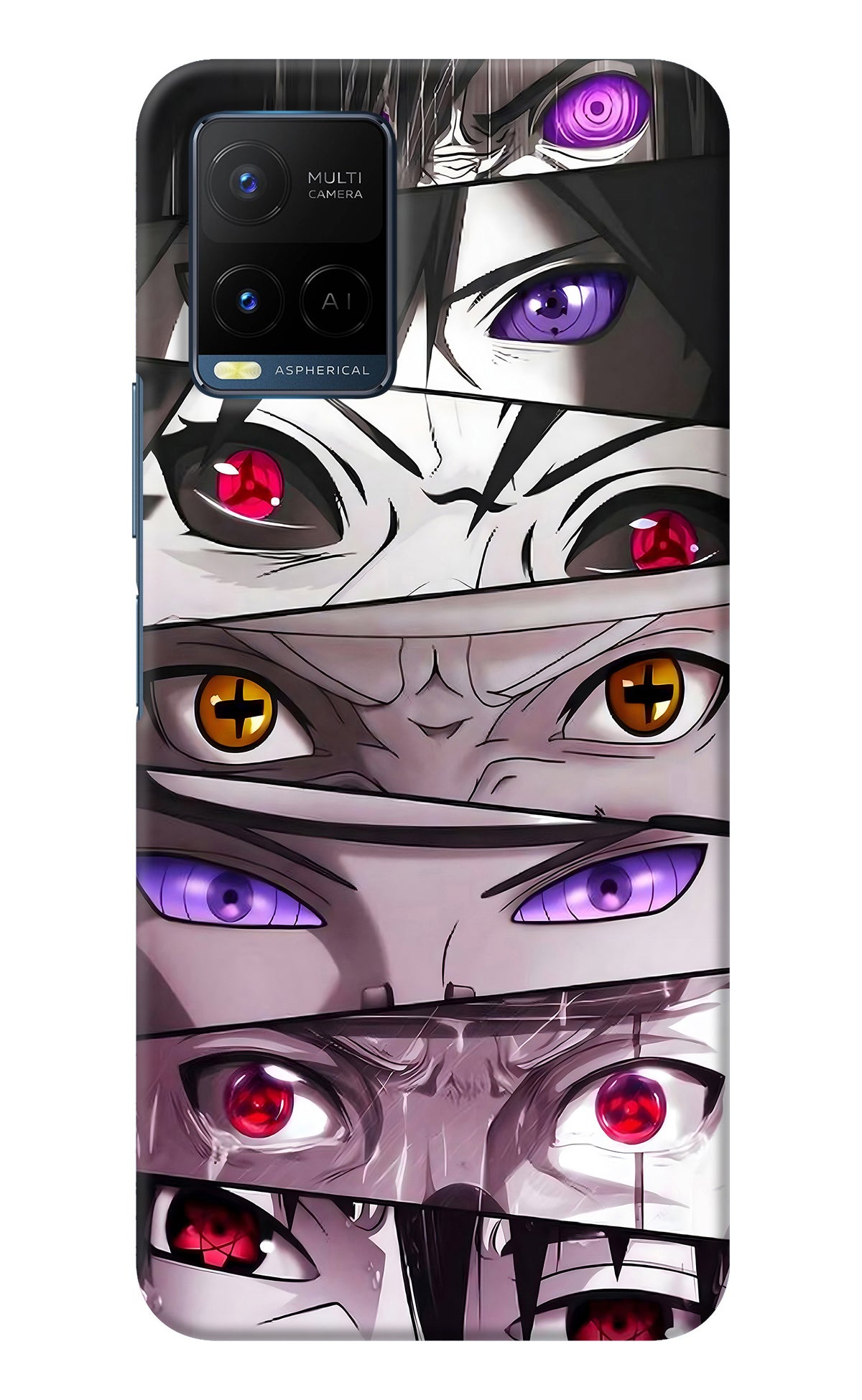 Naruto Anime Vivo Y33T Back Cover