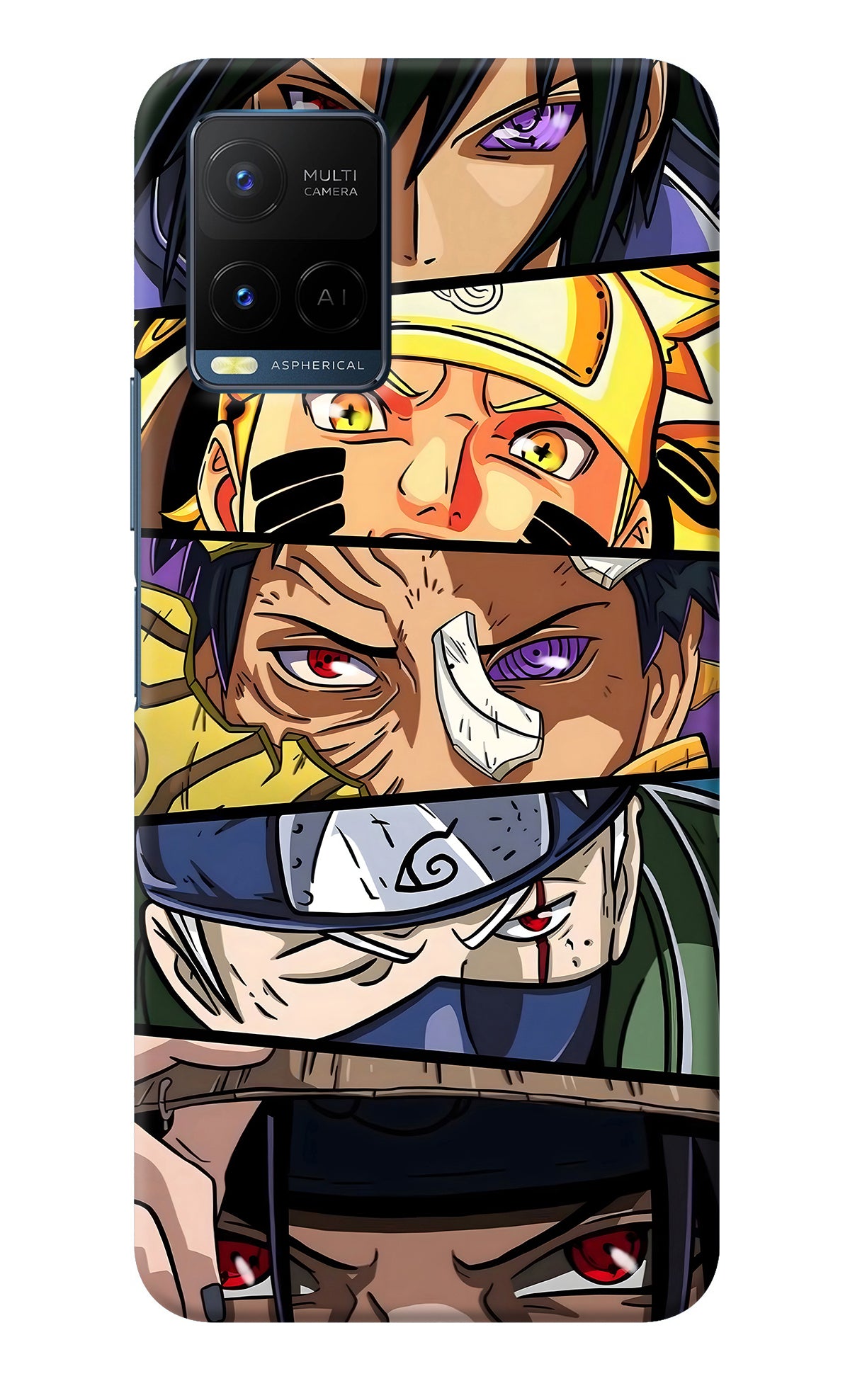 Naruto Character Vivo Y33T Back Cover