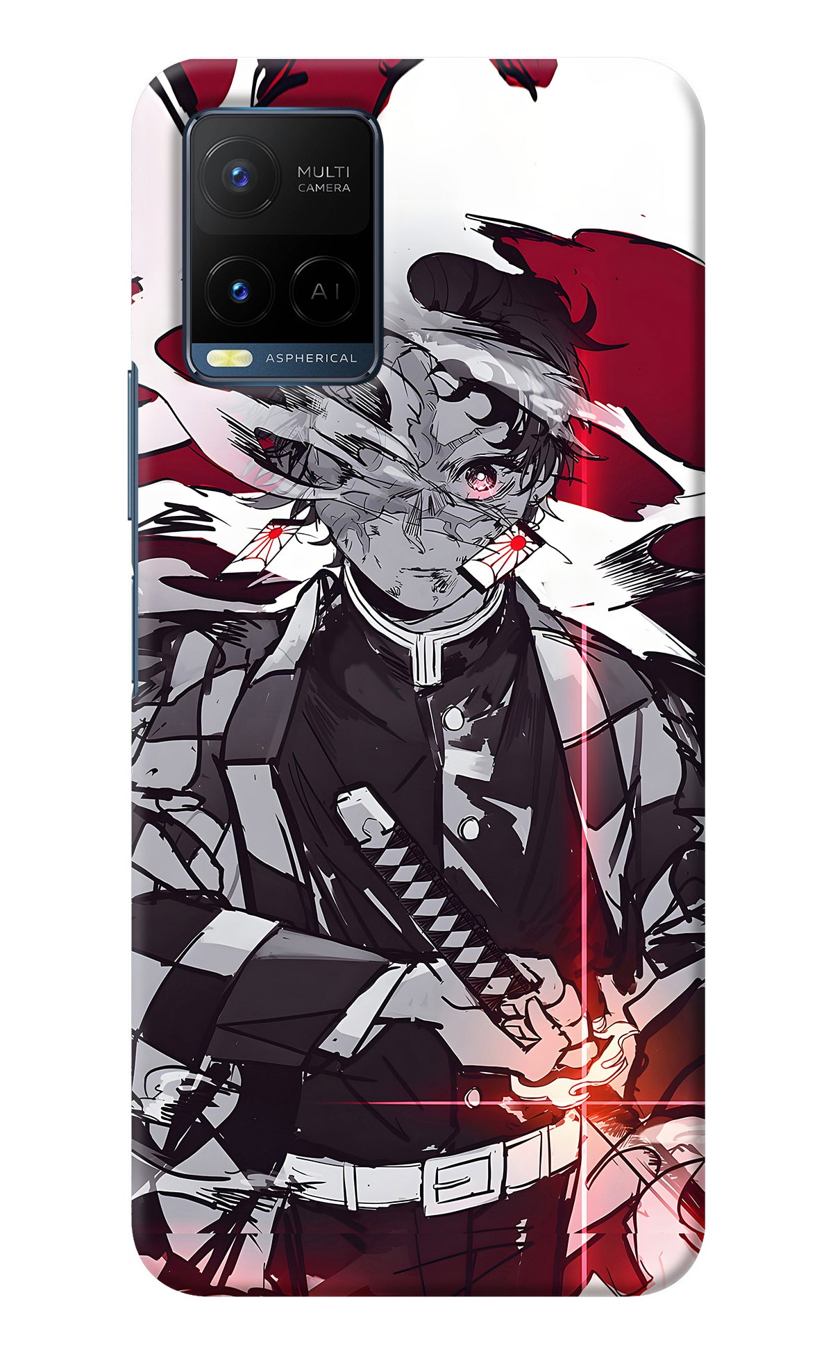 Demon Slayer Vivo Y33T Back Cover