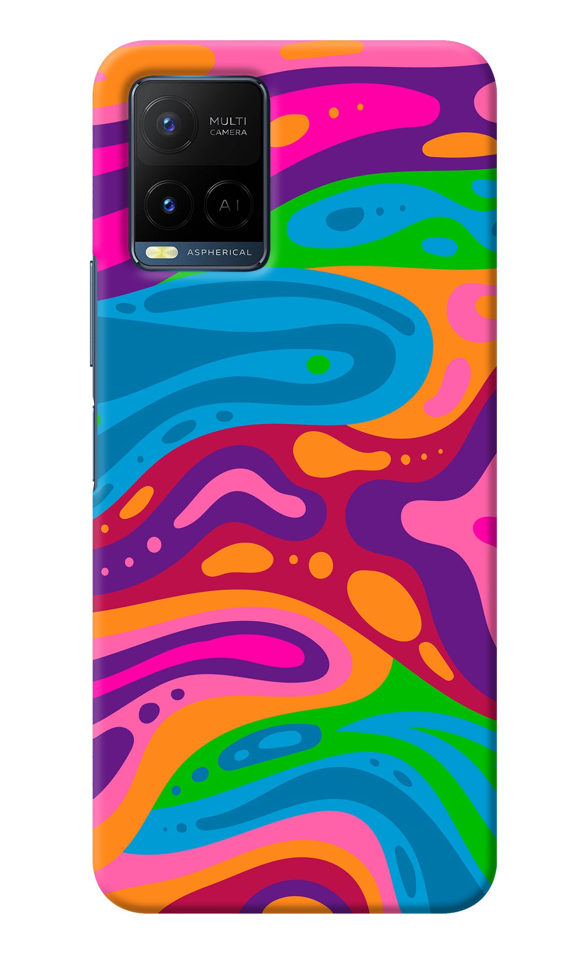 Trippy Pattern Vivo Y33T Back Cover