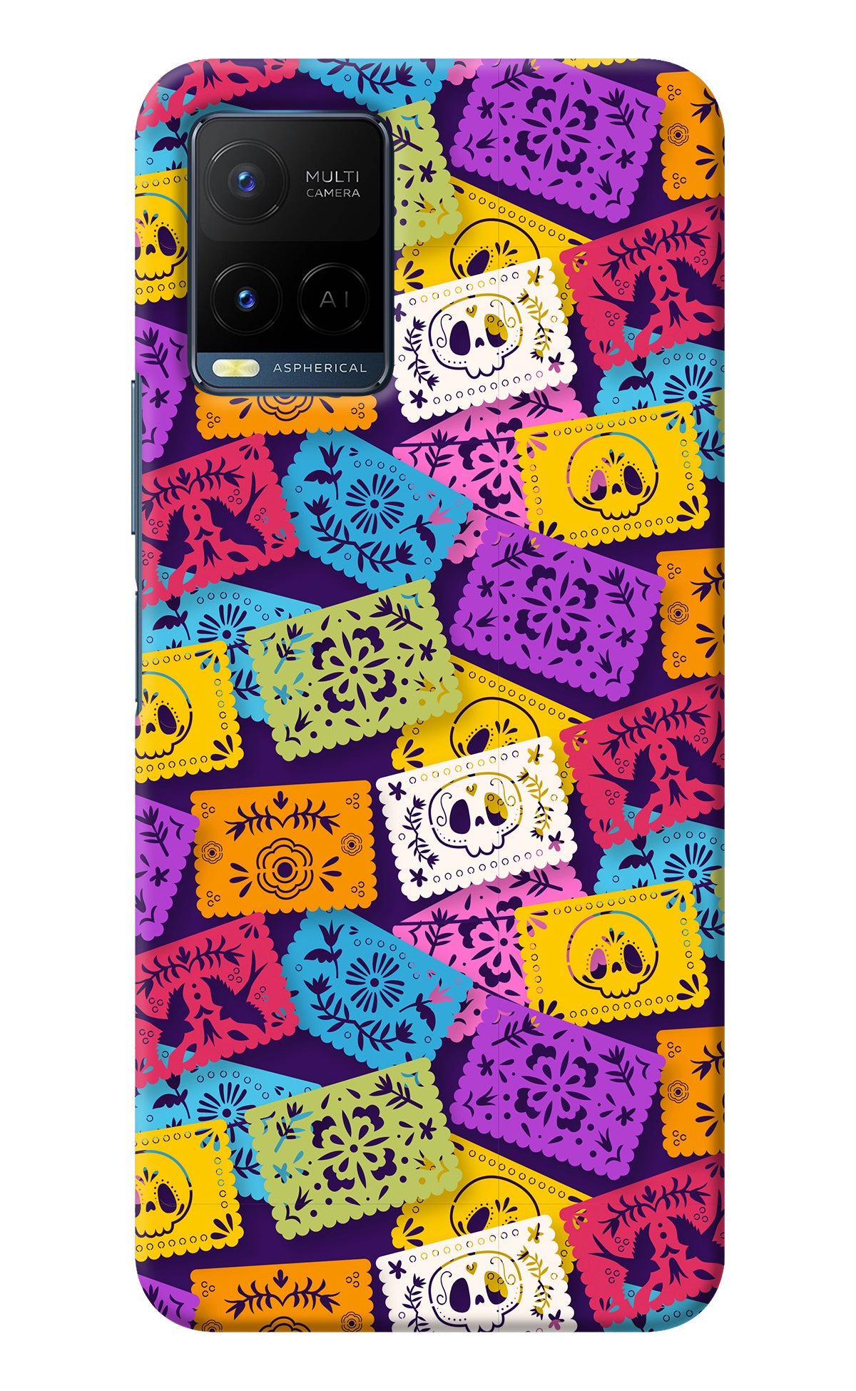 Mexican Pattern Vivo Y33T Back Cover