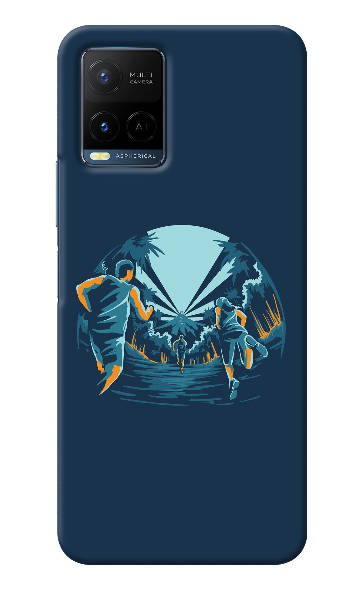 Team Run Vivo Y33T Back Cover