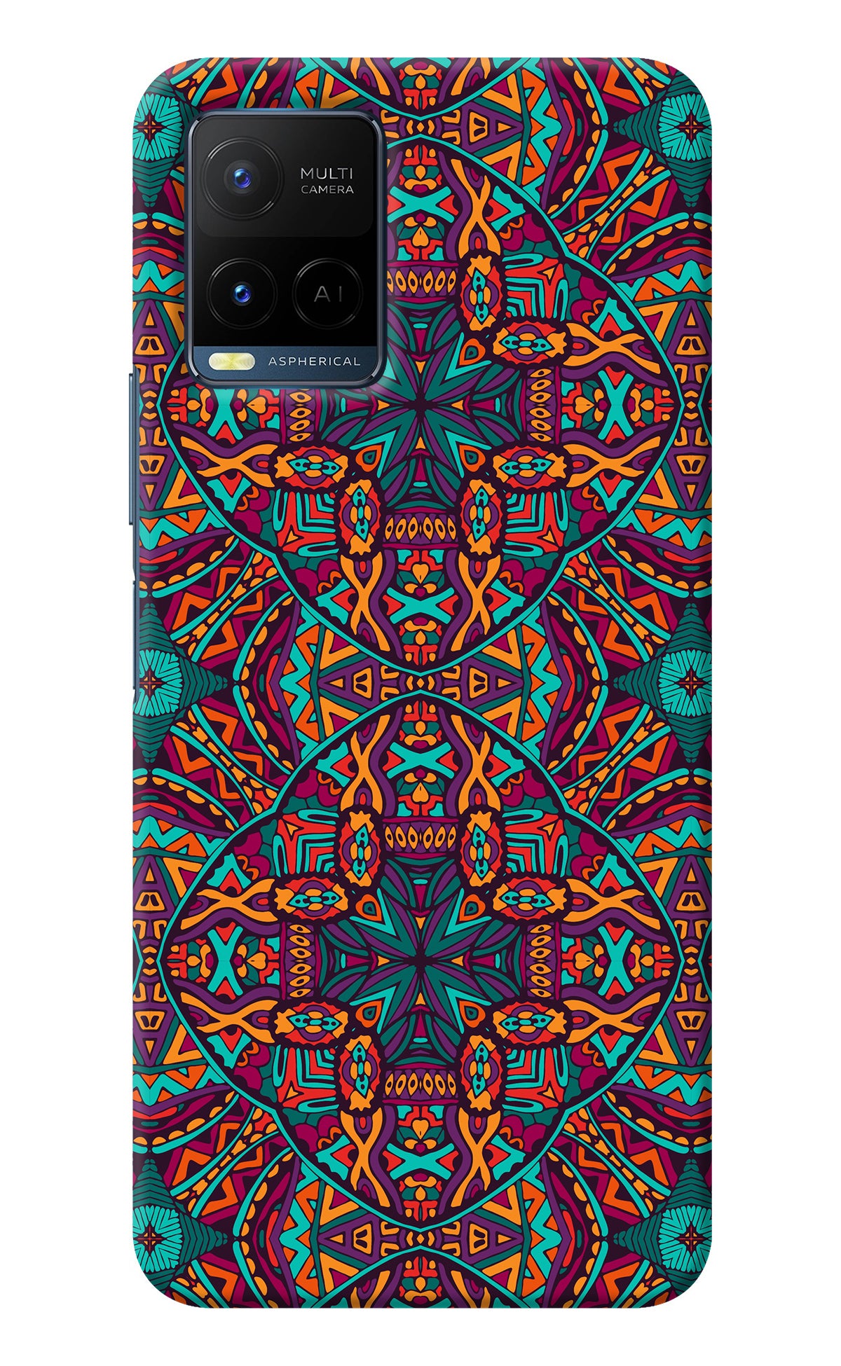 Colour Mandala Vivo Y33T Back Cover