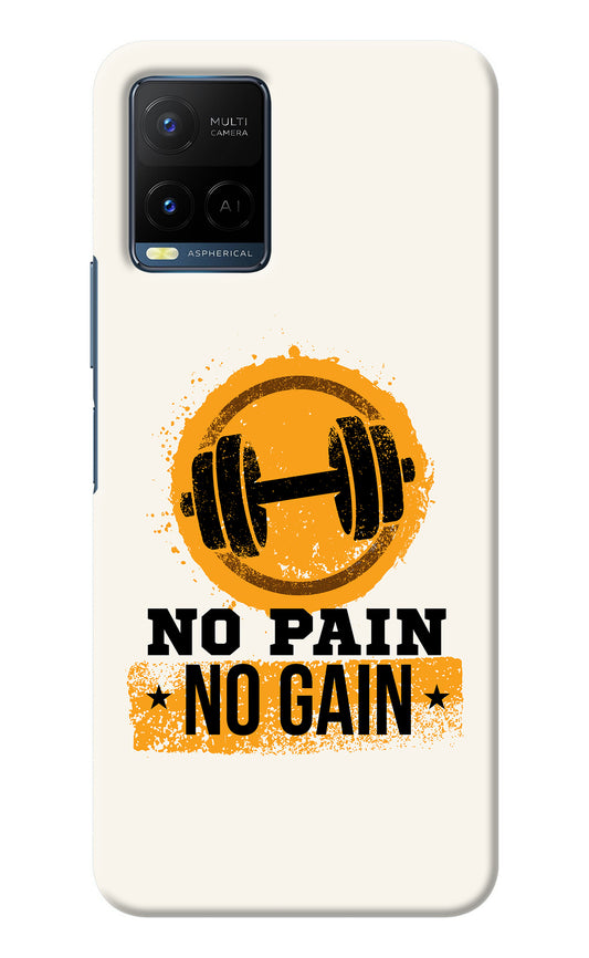 No Pain No Gain Vivo Y33T Back Cover