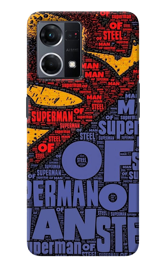 Superman Oppo F21 Pro 4G Back Cover