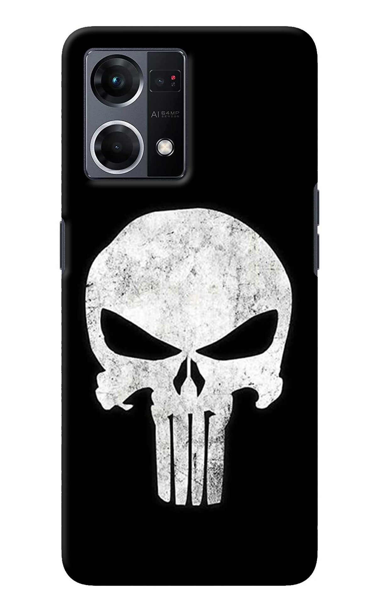 Punisher Skull Oppo F21 Pro 4G Back Cover