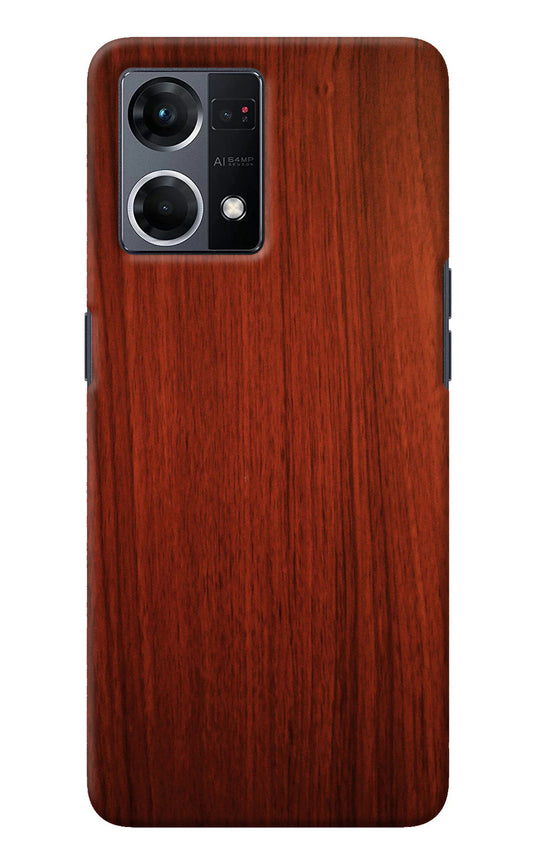 Wooden Plain Pattern Oppo F21 Pro 4G Back Cover