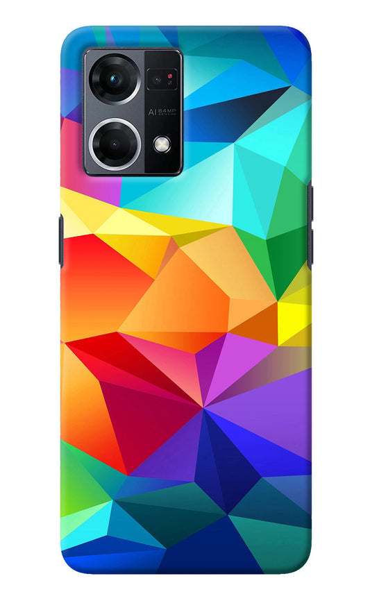 Abstract Pattern Oppo F21 Pro 4G Back Cover