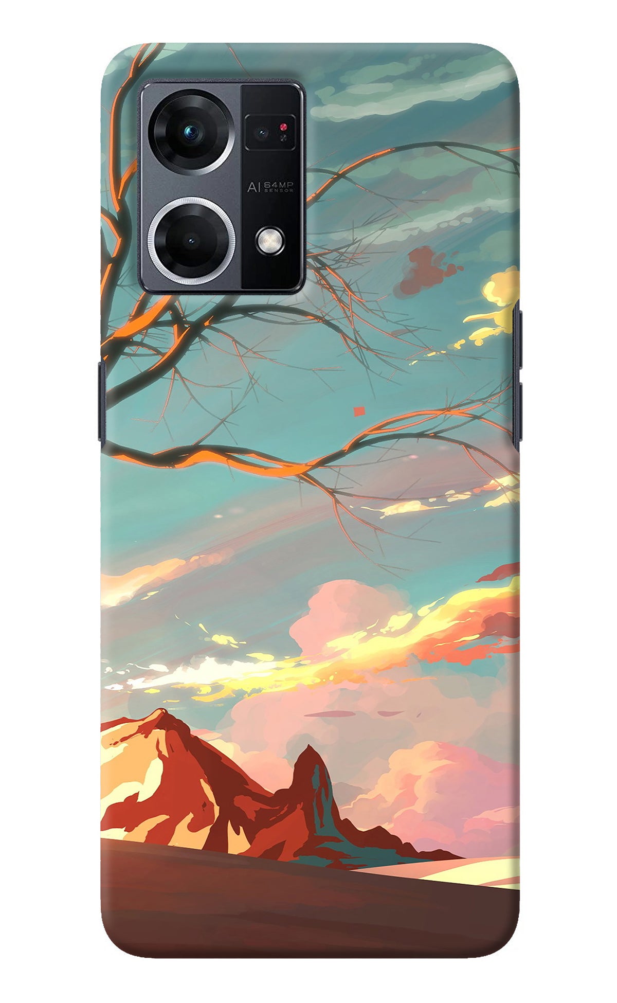 Scenery Oppo F21 Pro 4G Back Cover