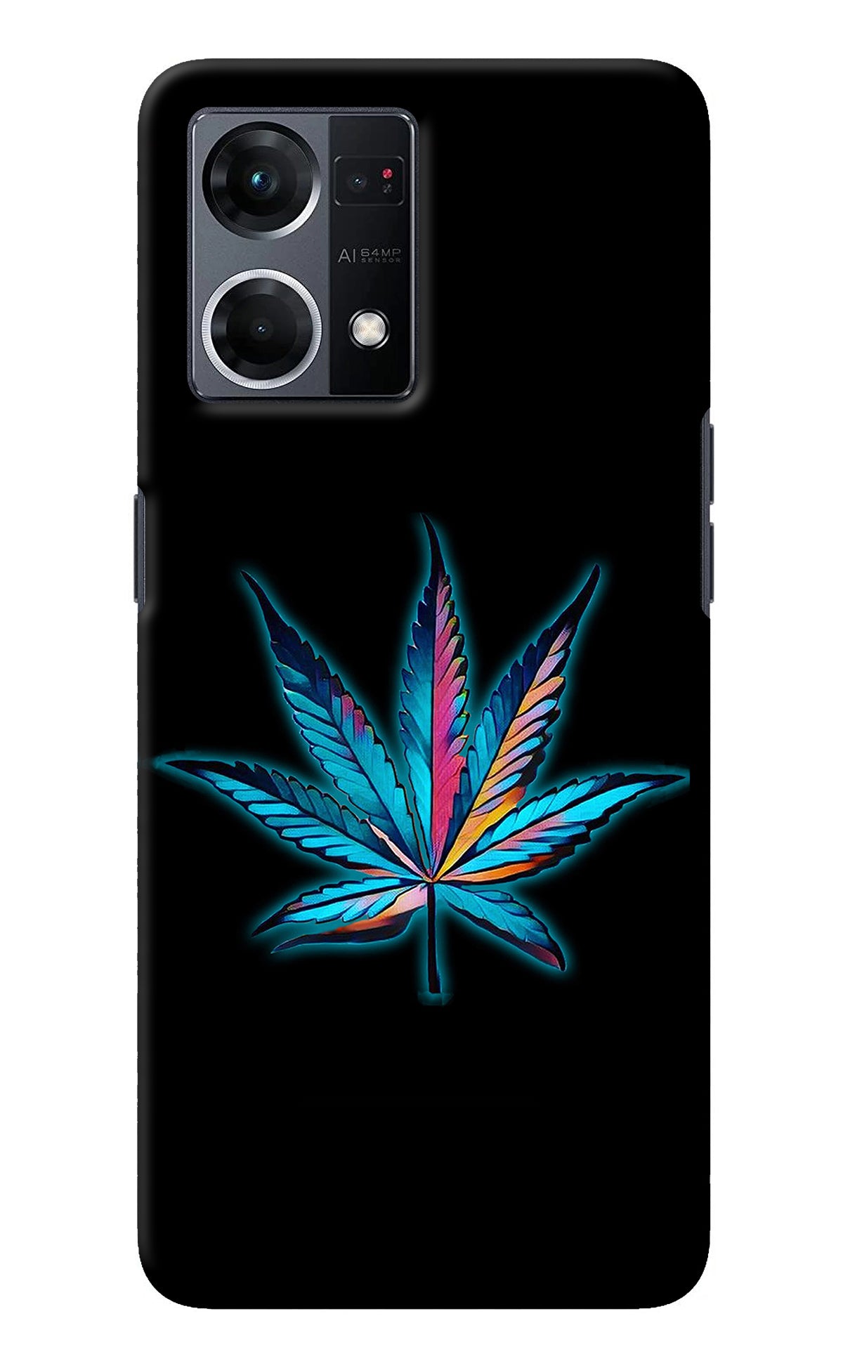 Weed Oppo F21 Pro 4G Back Cover