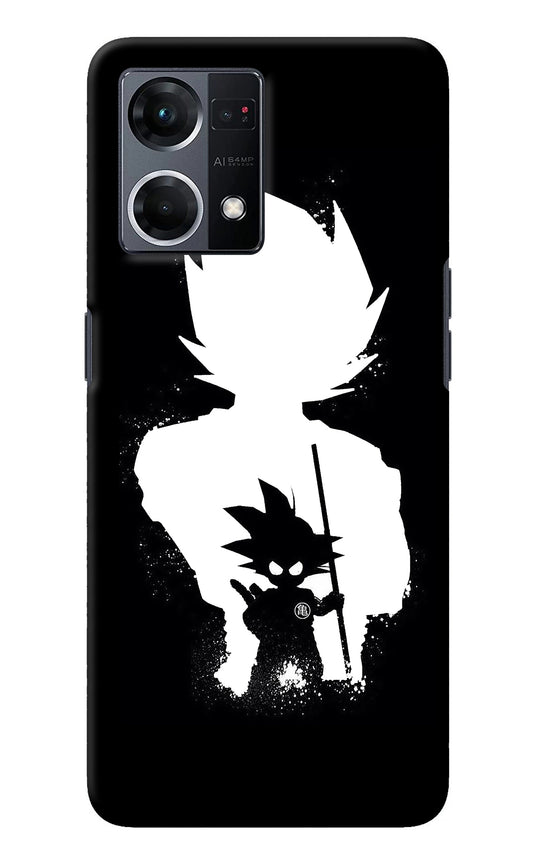Goku Shadow Oppo F21 Pro 4G Back Cover