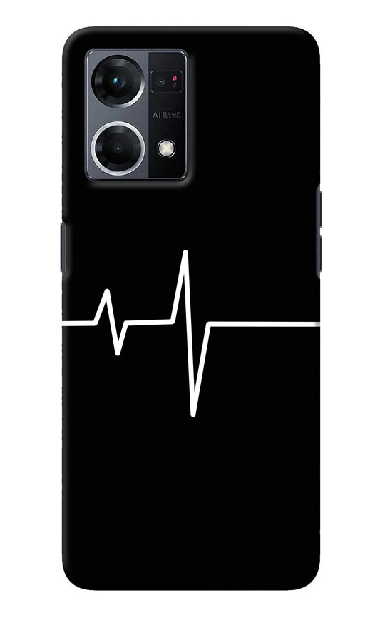 Heart Beats Oppo F21 Pro 4G Back Cover