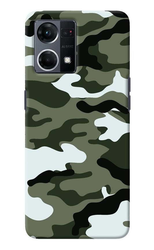 Camouflage Oppo F21 Pro 4G Back Cover