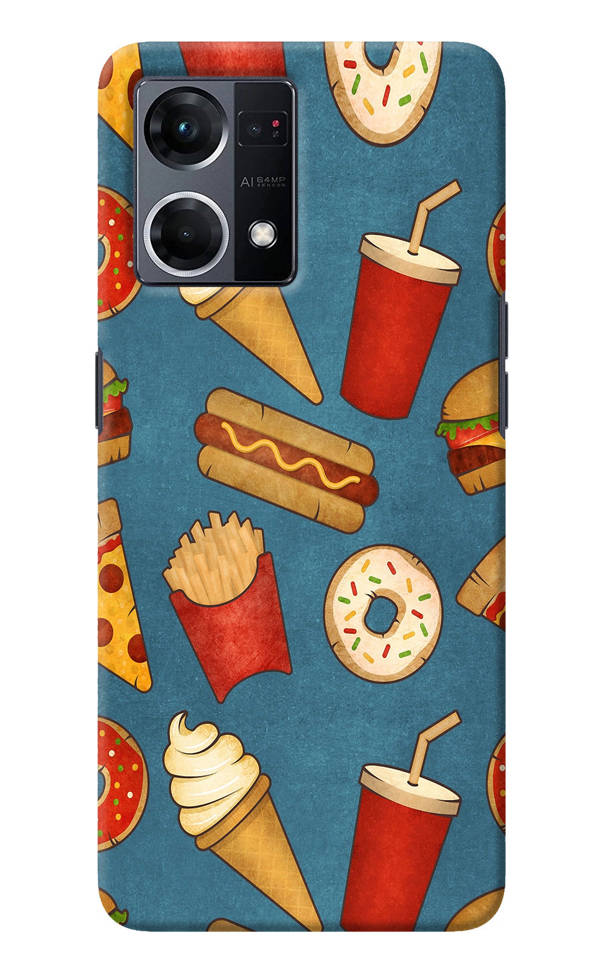 Foodie Oppo F21 Pro 4G Back Cover