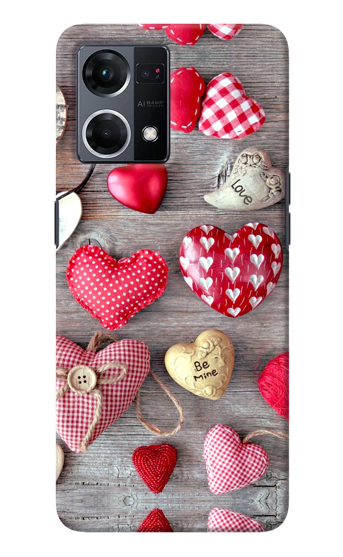 Love Wallpaper Oppo F21 Pro 4G Back Cover