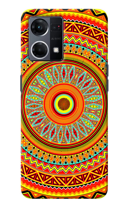 Mandala Pattern Oppo F21 Pro 4G Back Cover