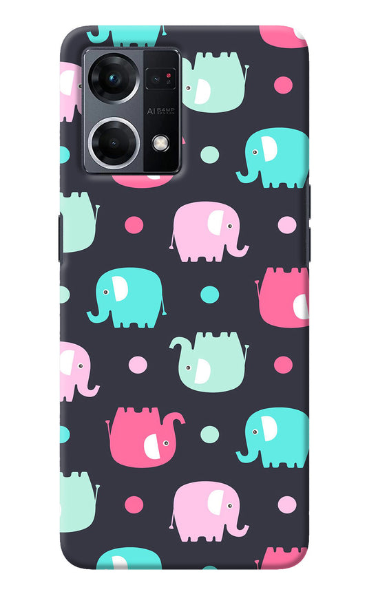 Elephants Oppo F21 Pro 4G Back Cover