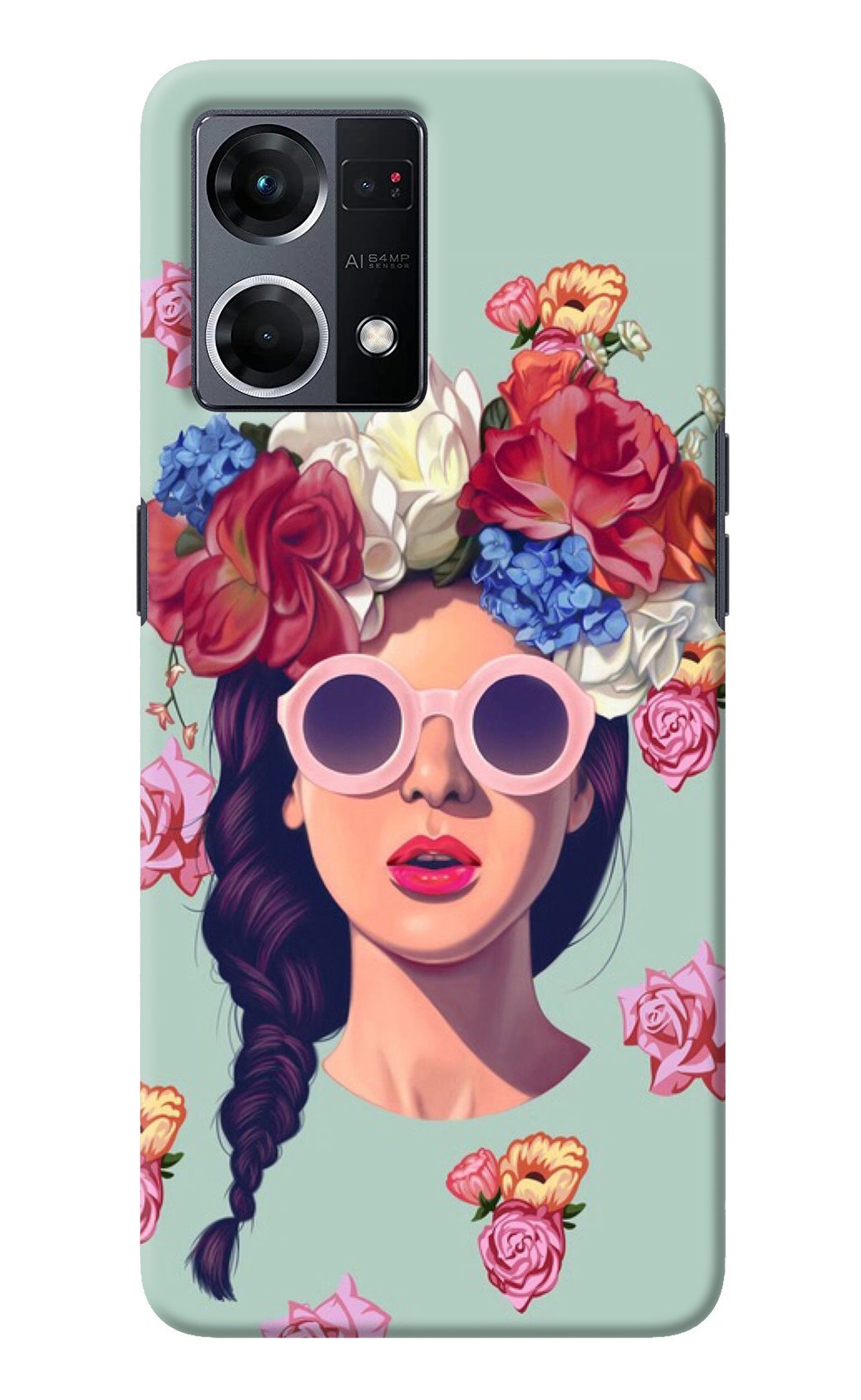 Pretty Girl Oppo F21 Pro 4G Back Cover