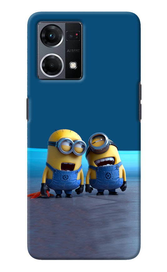 Minion Laughing Oppo F21 Pro 4G Back Cover