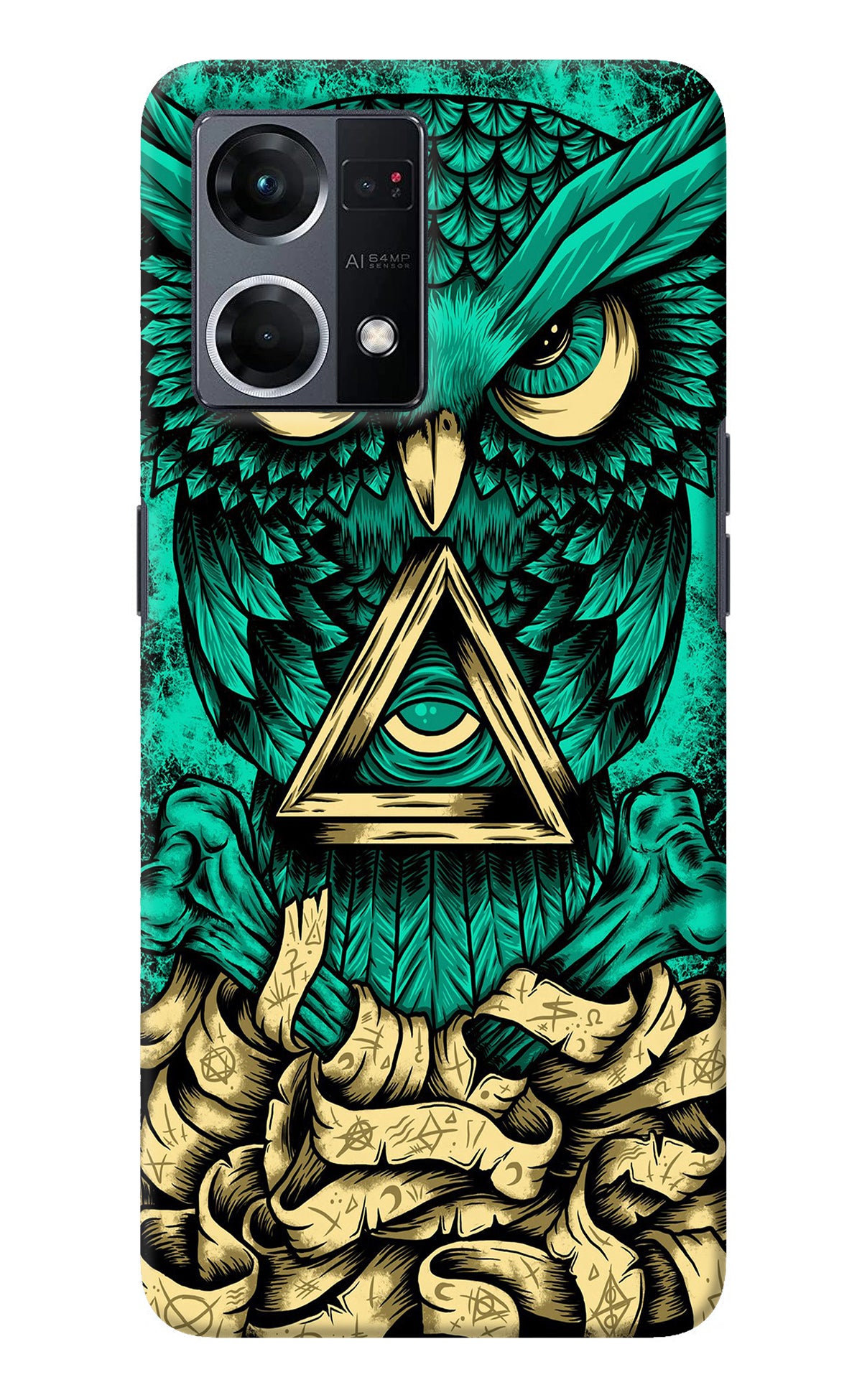 Green Owl Oppo F21 Pro 4G Back Cover