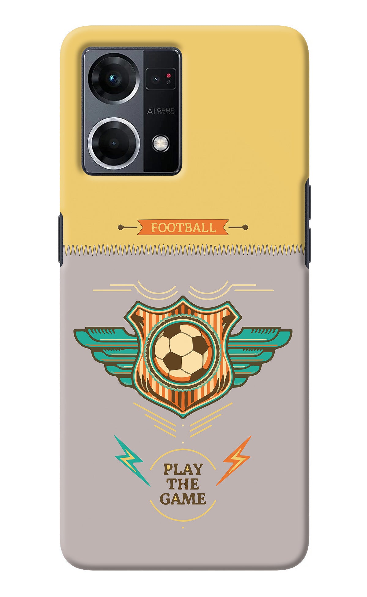 Football Oppo F21 Pro 4G Back Cover