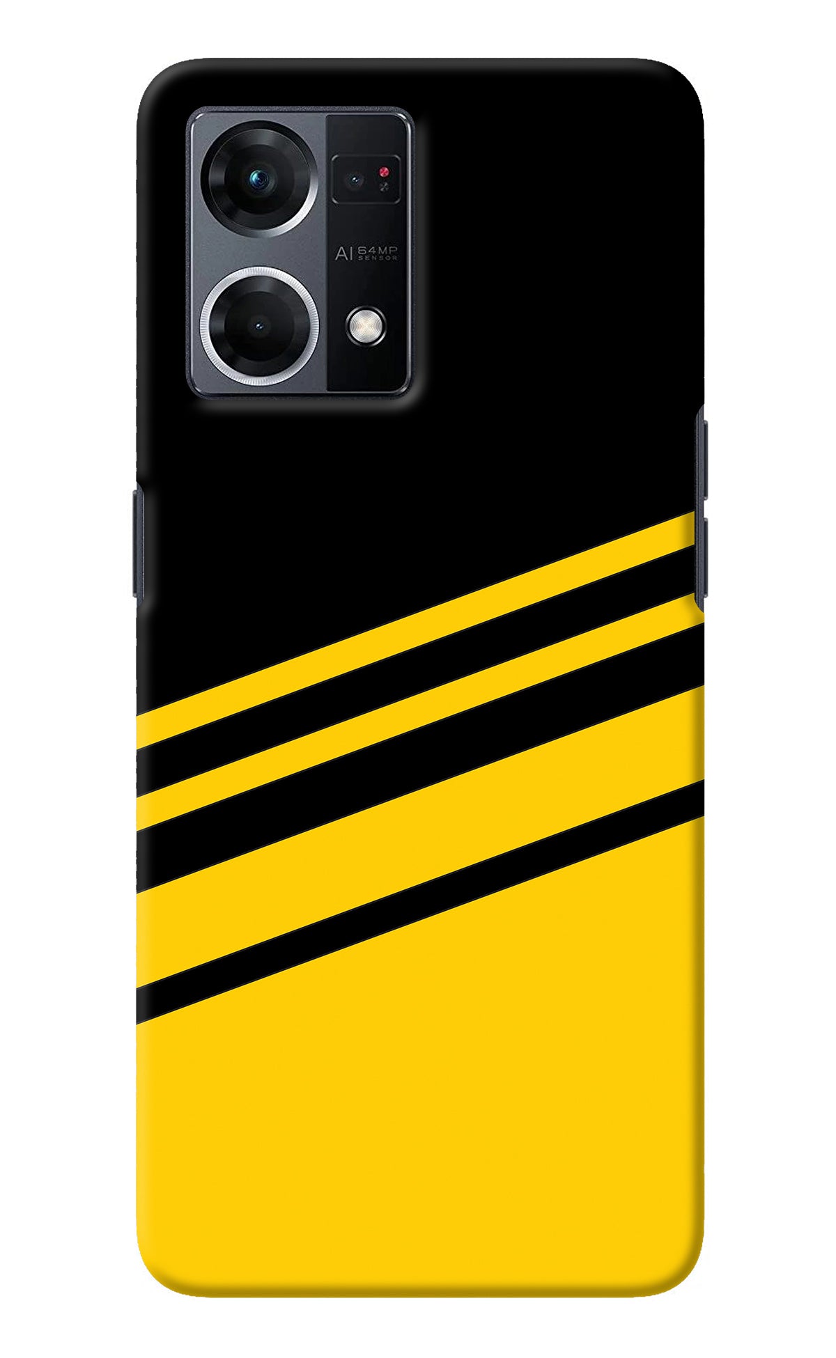 Yellow Shades Oppo F21 Pro 4G Back Cover