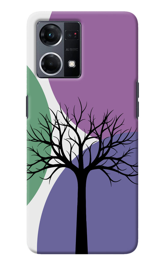 Tree Art Oppo F21 Pro 4G Back Cover