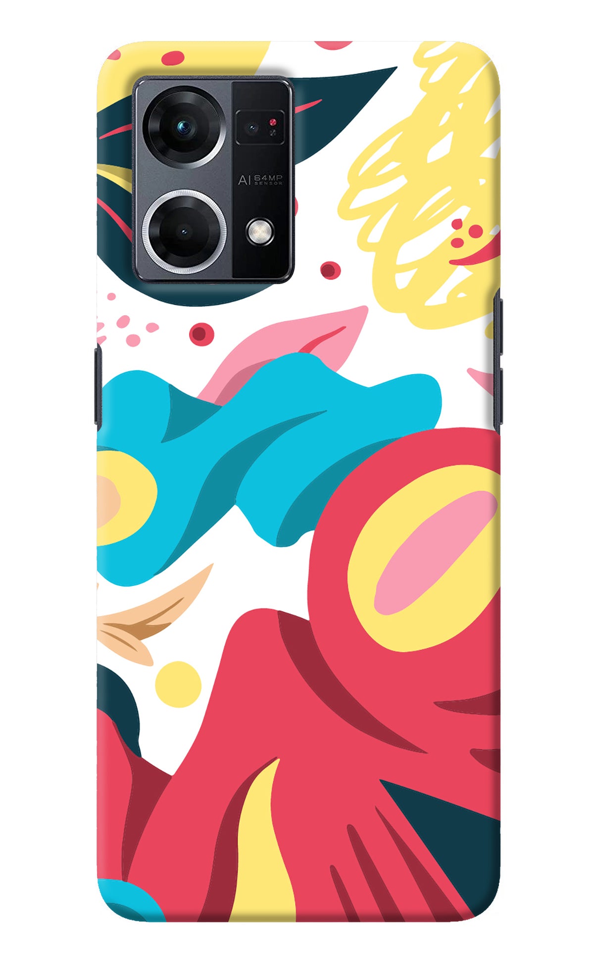 Trippy Art Oppo F21 Pro 4G Back Cover