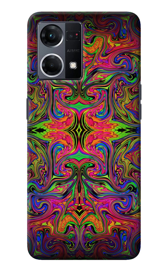 Psychedelic Art Oppo F21 Pro 4G Back Cover