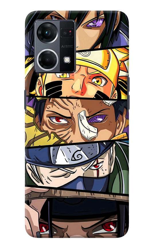 Naruto Character Oppo F21 Pro 4G Back Cover