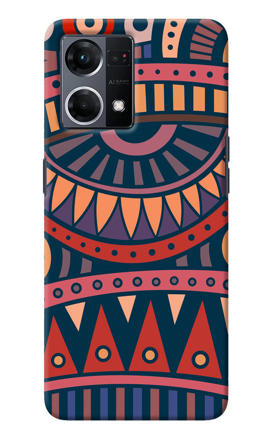 African Culture Design Oppo F21 Pro 4G Back Cover