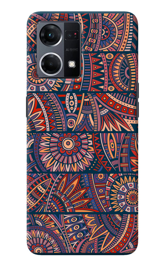 African Culture Design Oppo F21 Pro 4G Back Cover