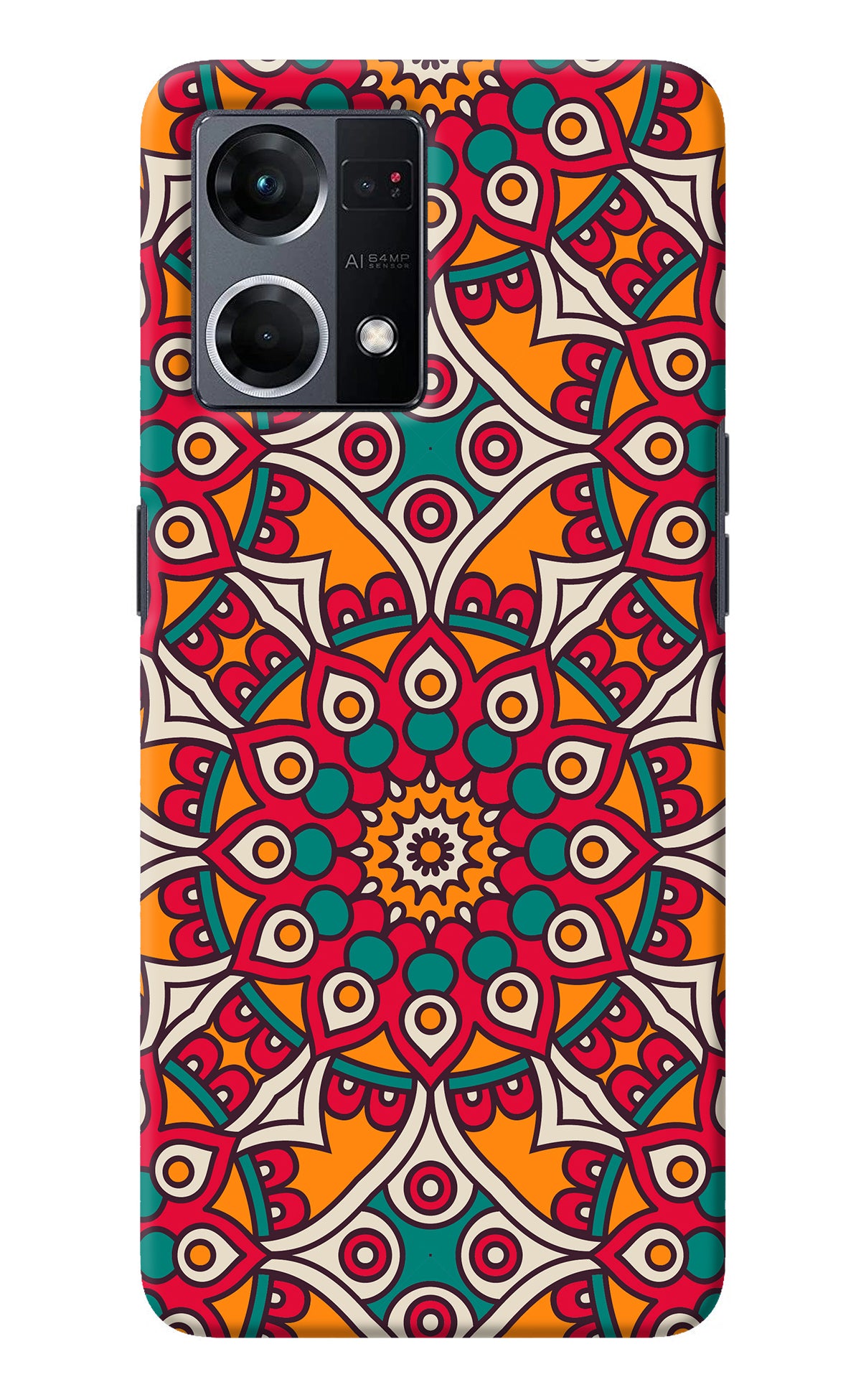 Mandala Art Oppo F21 Pro 4G Back Cover