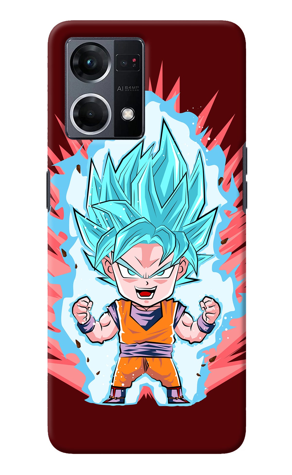 Goku Little Oppo F21 Pro 4G Back Cover