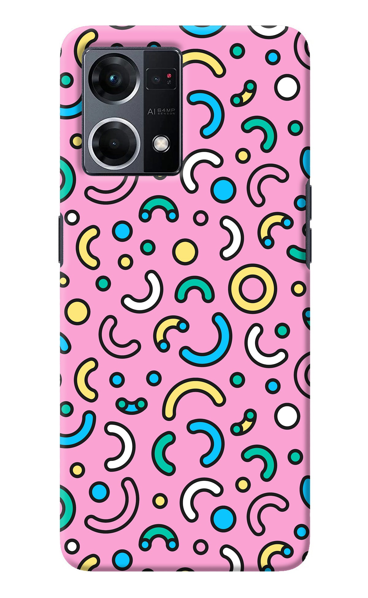 Memphis Design Oppo F21 Pro 4G Back Cover