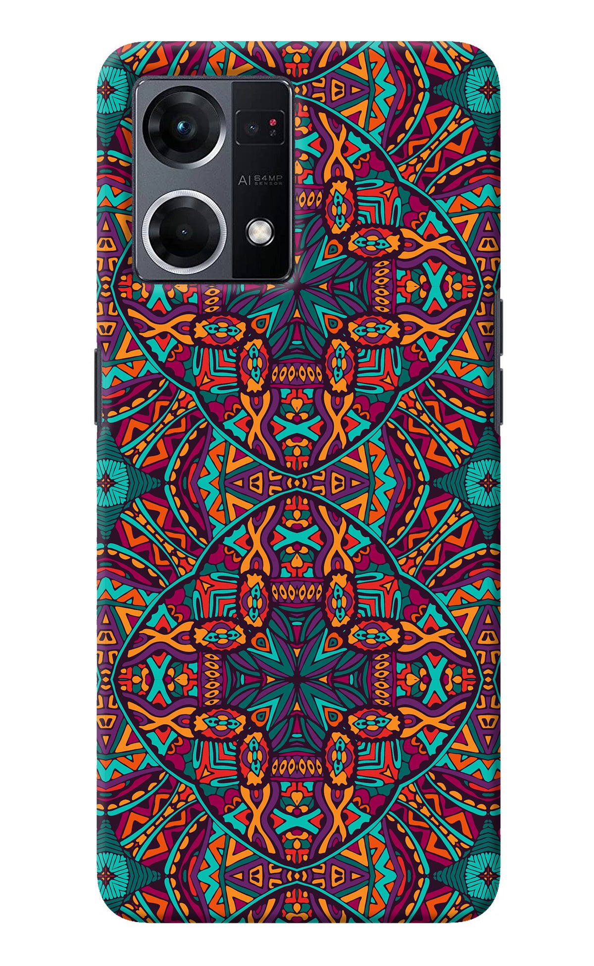 Colour Mandala Oppo F21 Pro 4G Back Cover