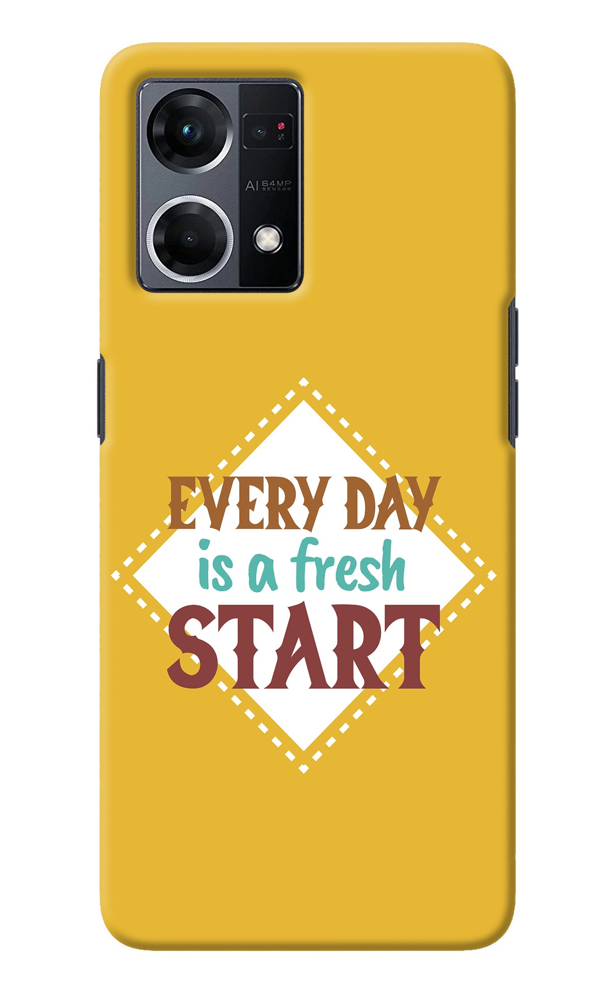 Every day is a Fresh Start Oppo F21 Pro 4G Back Cover