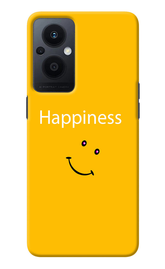 Happiness With Smiley Oppo F21 Pro 5G Back Cover