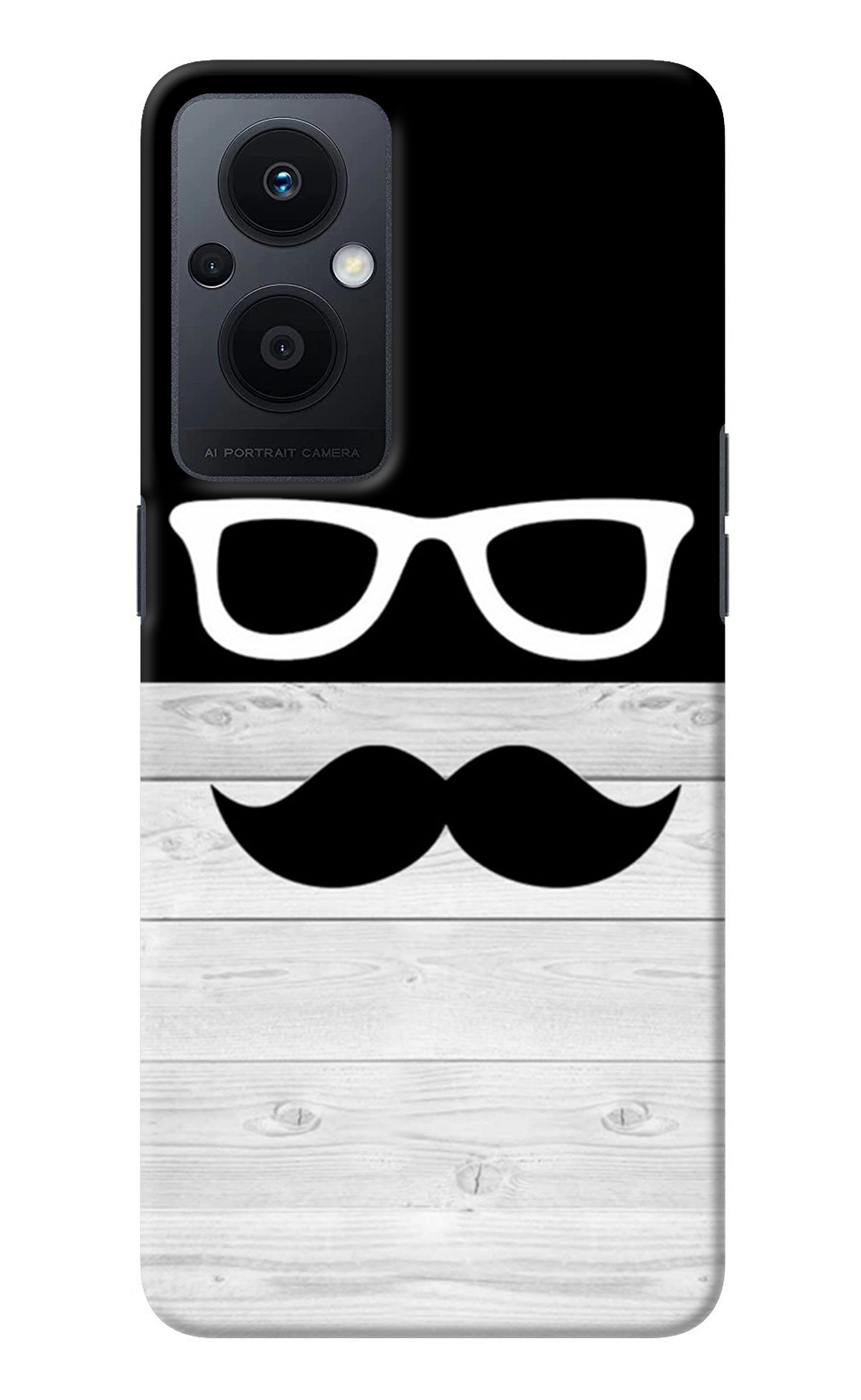 Mustache Oppo F21 Pro 5G Back Cover