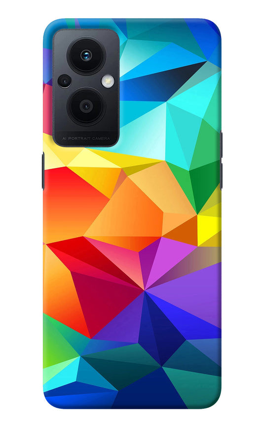 Abstract Pattern Oppo F21 Pro 5G Back Cover
