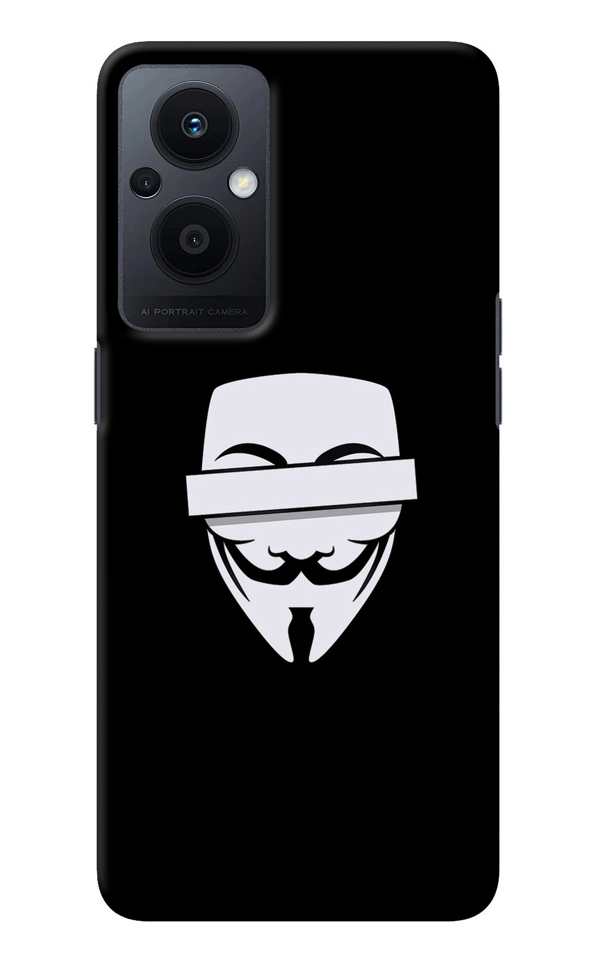 Anonymous Face Oppo F21 Pro 5G Back Cover