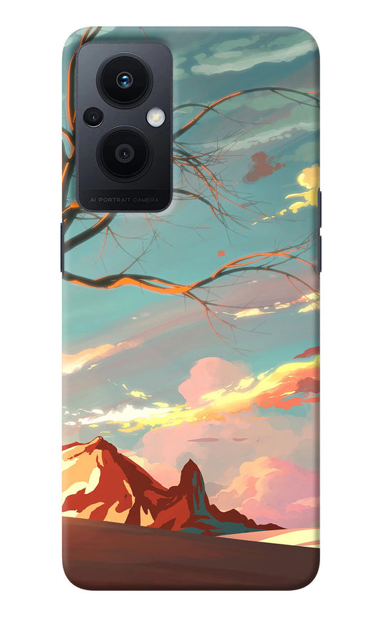 Scenery Oppo F21 Pro 5G Back Cover
