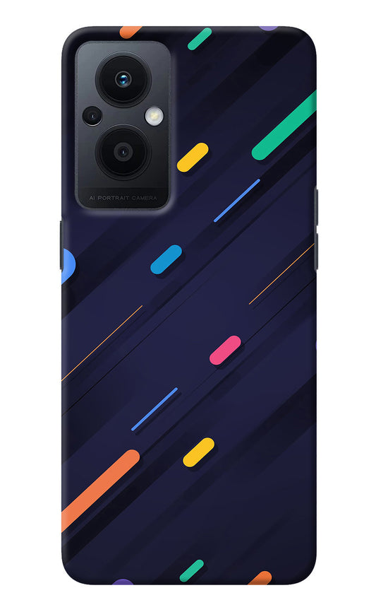 Abstract Design Oppo F21 Pro 5G Back Cover