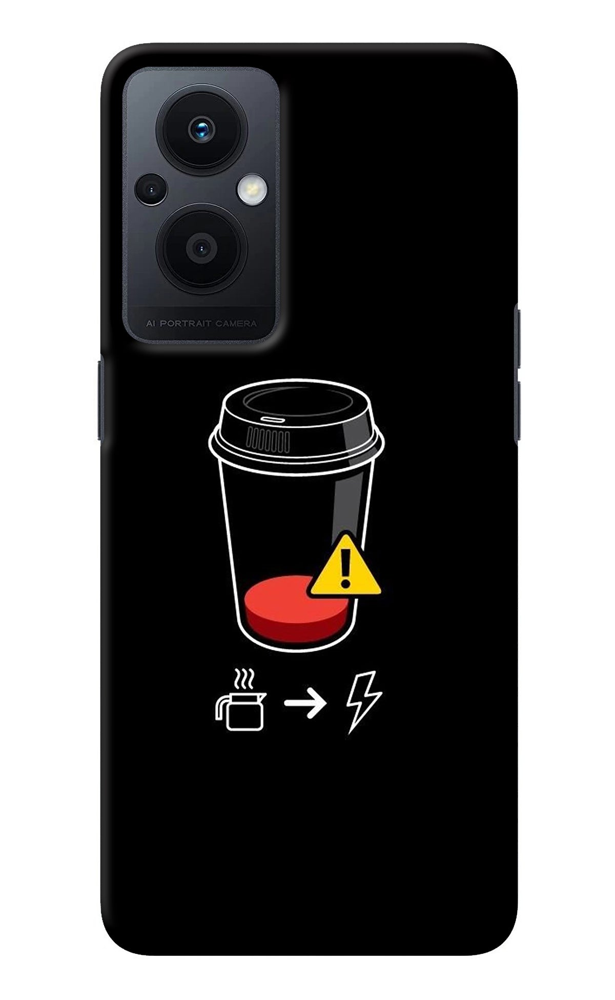 Coffee Oppo F21 Pro 5G Back Cover