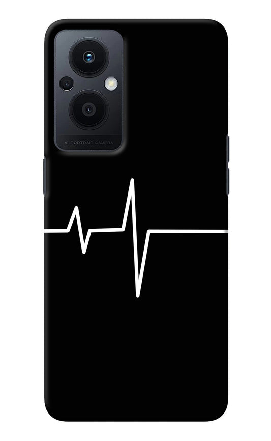 Heart Beats Oppo F21 Pro 5G Back Cover