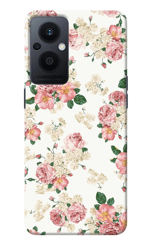 Flowers Oppo F21 Pro 5G Back Cover