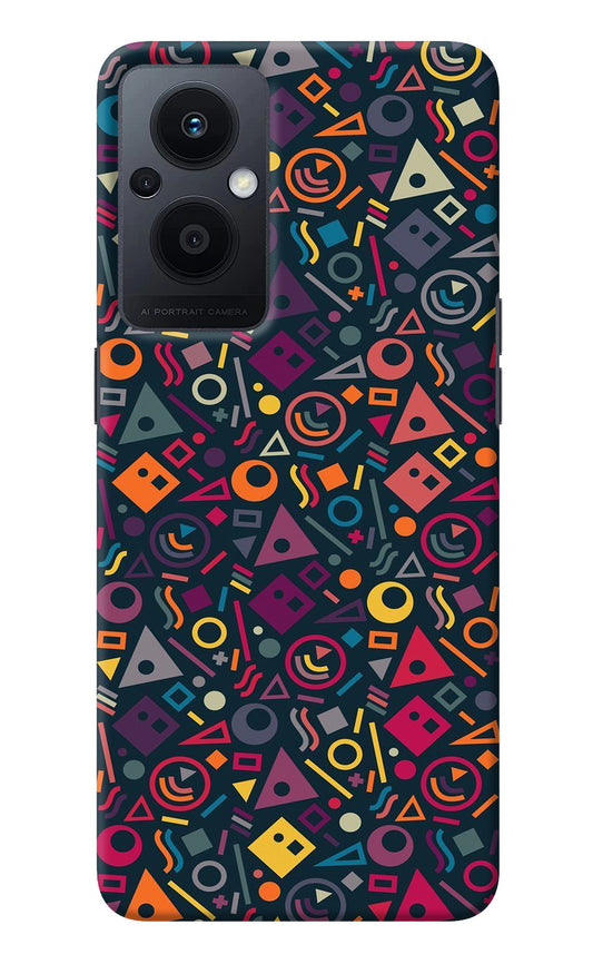 Geometric Abstract Oppo F21 Pro 5G Back Cover