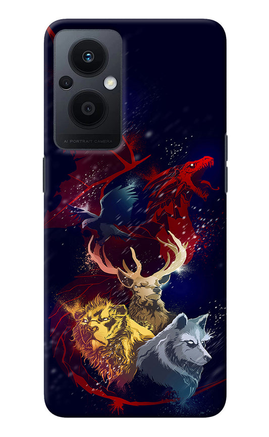 Game Of Thrones Oppo F21 Pro 5G Back Cover